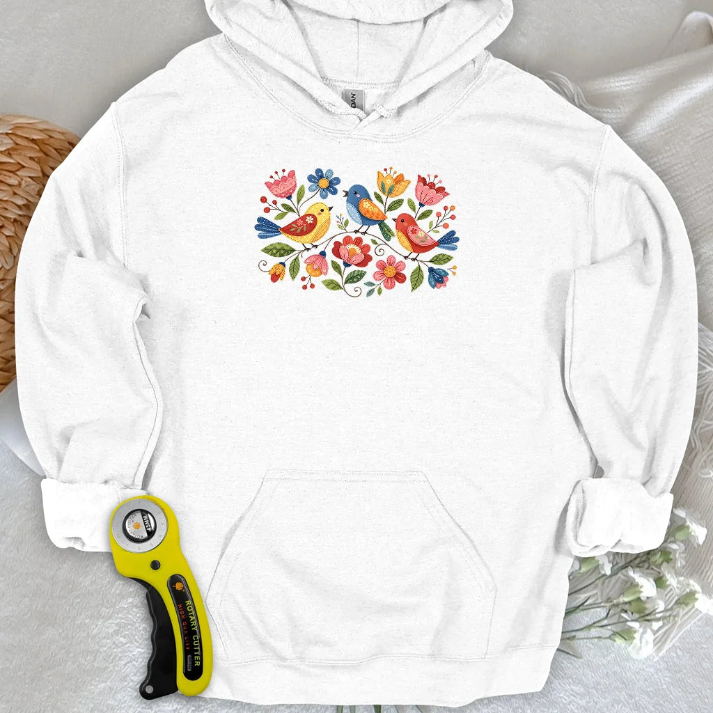 Appliqué Garden Hoodie