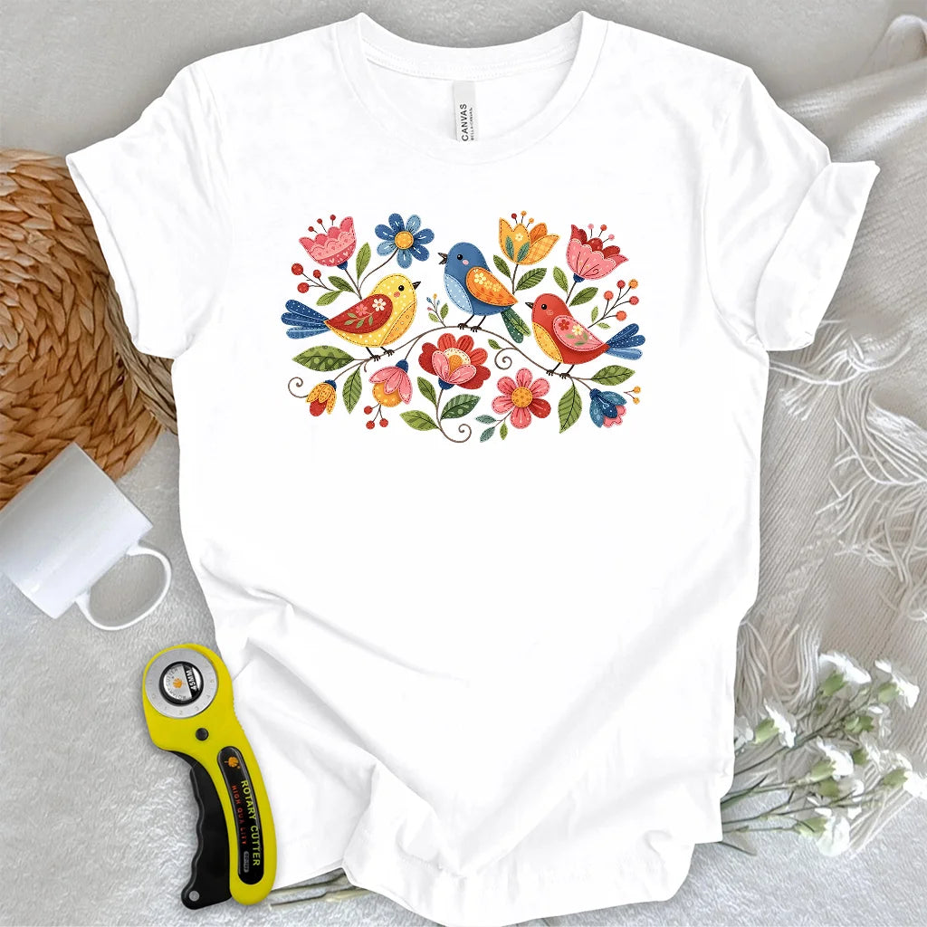 Appliqué Garden T-shirt