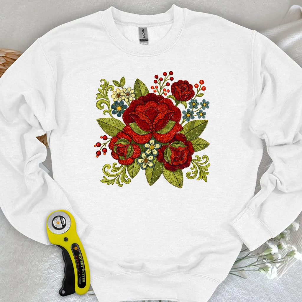 Appliqué Nerd Sweatshirt