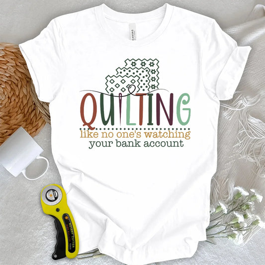 Bank Account? I Bought Fabric T-shirt