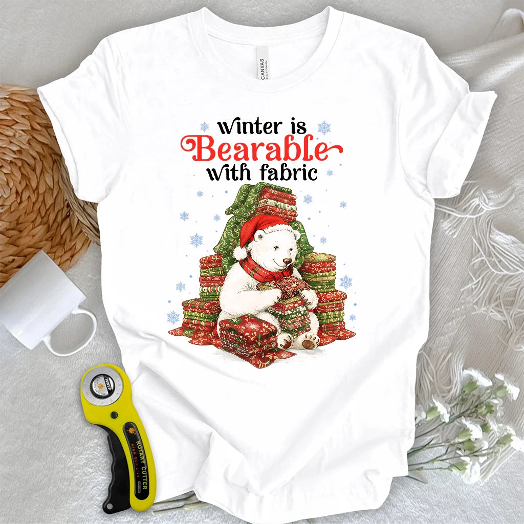 Tragbar mit Stoff-T-Shirt