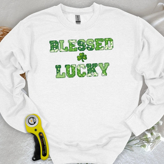 Gesegnetes Glücks-Sweatshirt