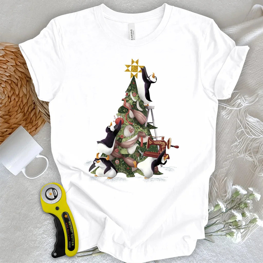 T-shirt Blizzard Quilt Crew