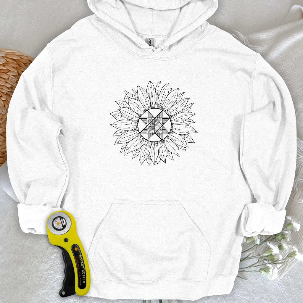 Block Sunflower Hoodie