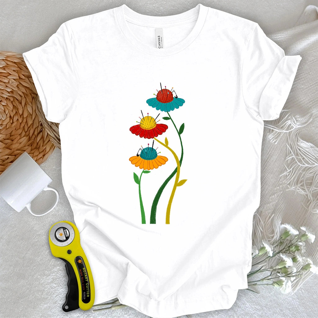 Blooming Pin Cushions T-shirt