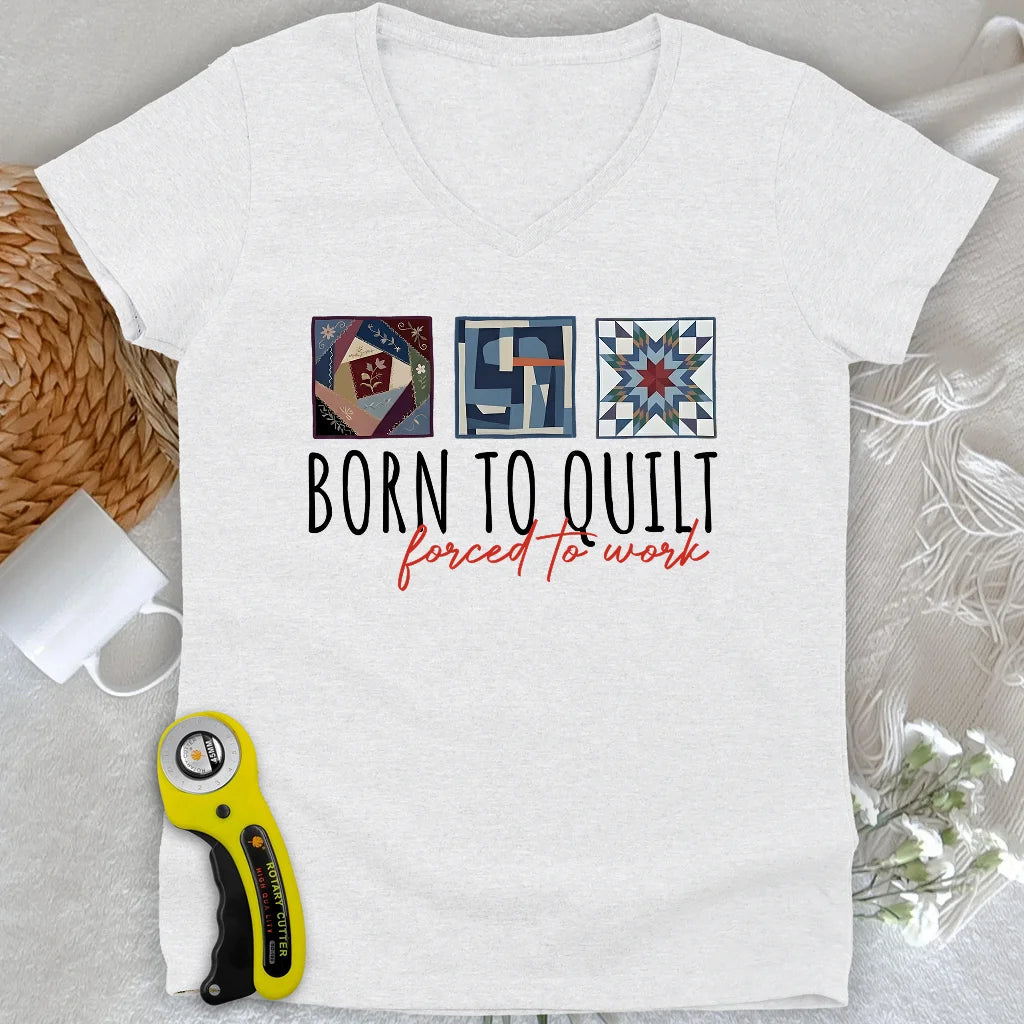 Contrainte de Quilter Femme Col en V