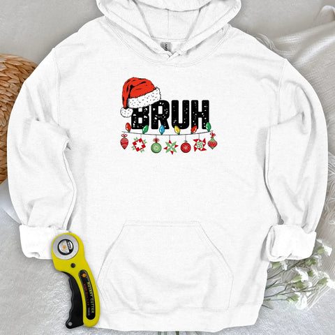 Sweat à capuche "Bruh"