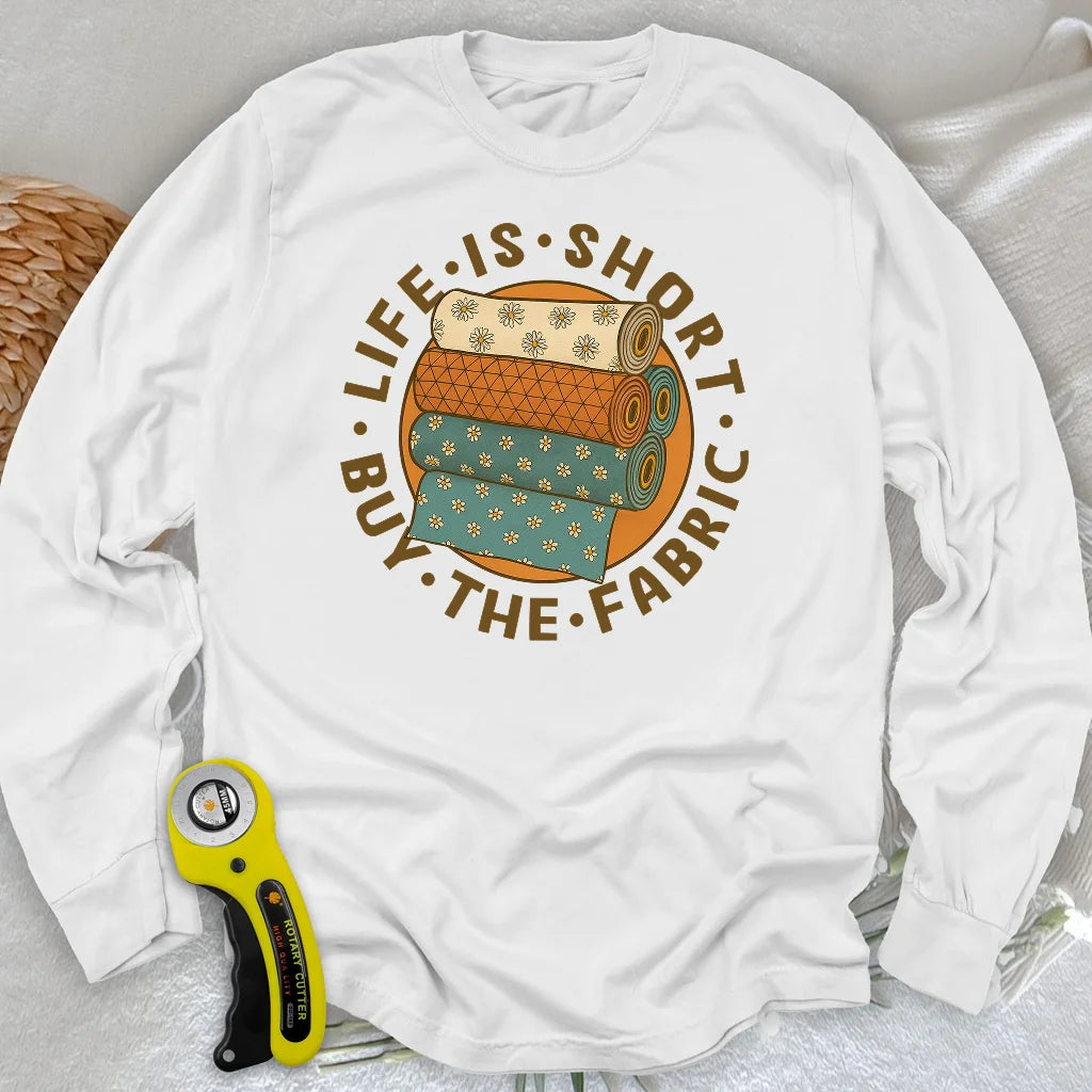Kaufen Sie das Stoff-Langarm-T-Shirt