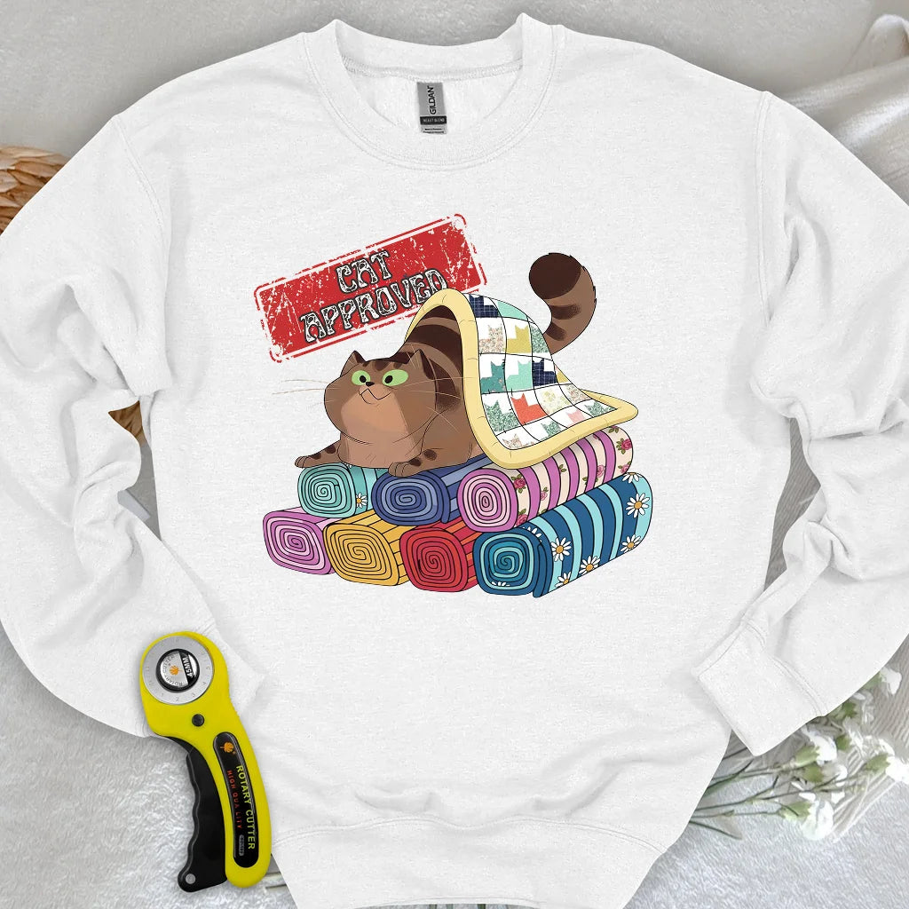 Sweat-shirt approuvé par les chats