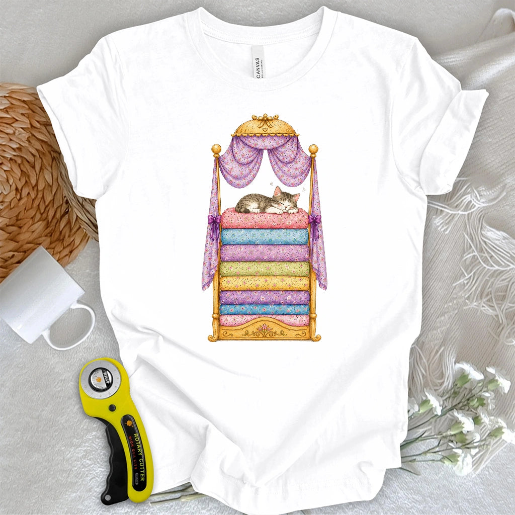 Cat On Fabric T-shirt