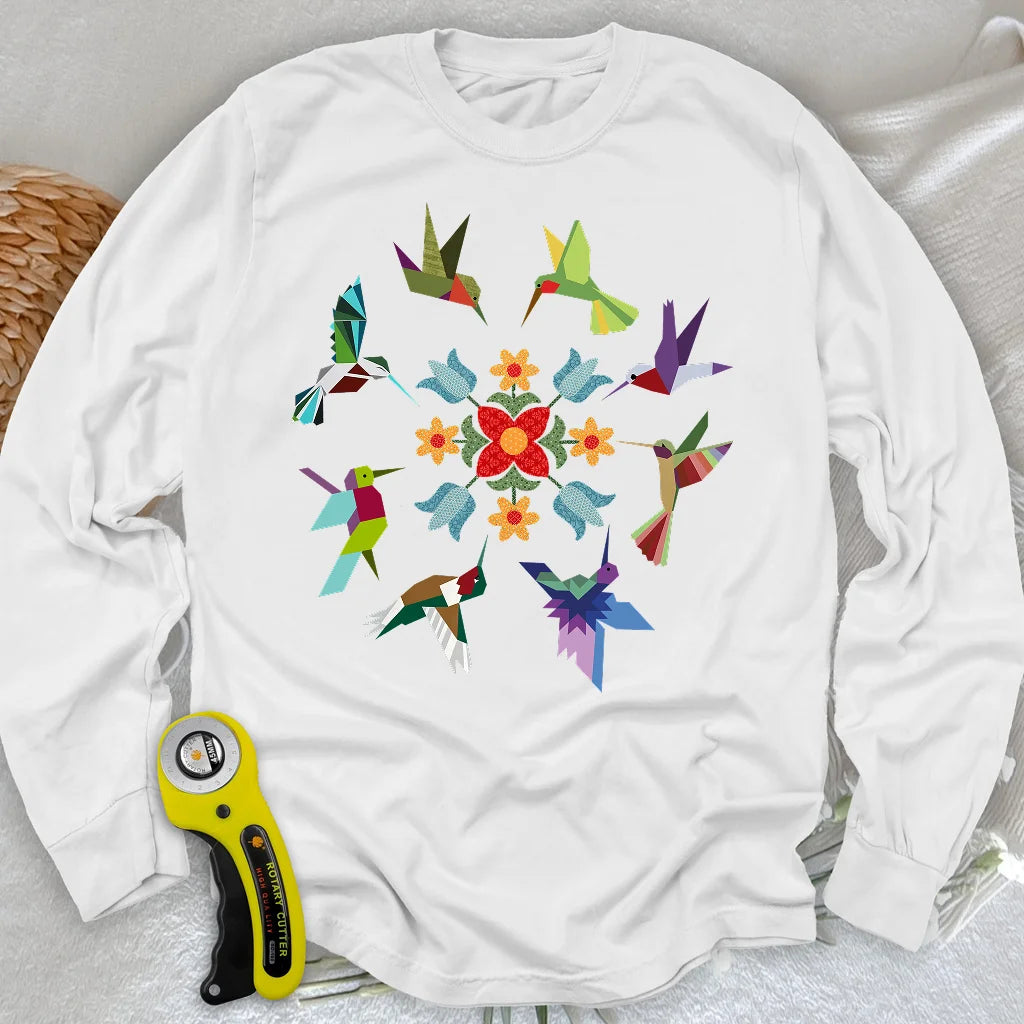Circle of Wings Langarm-T-Shirt