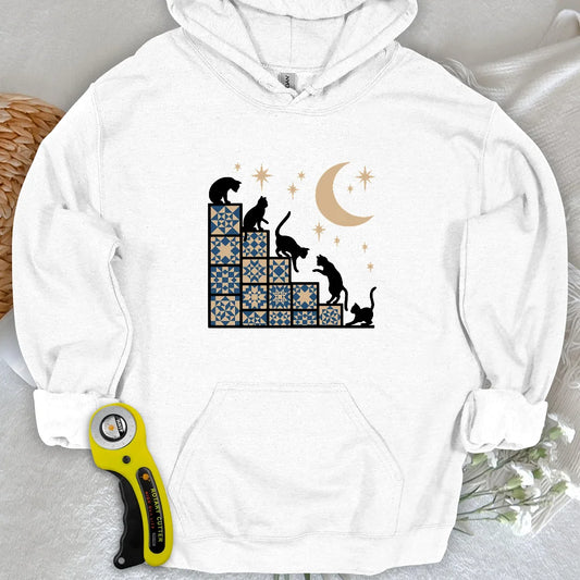 Kletter-zum-Mond-Kapuzenpulli