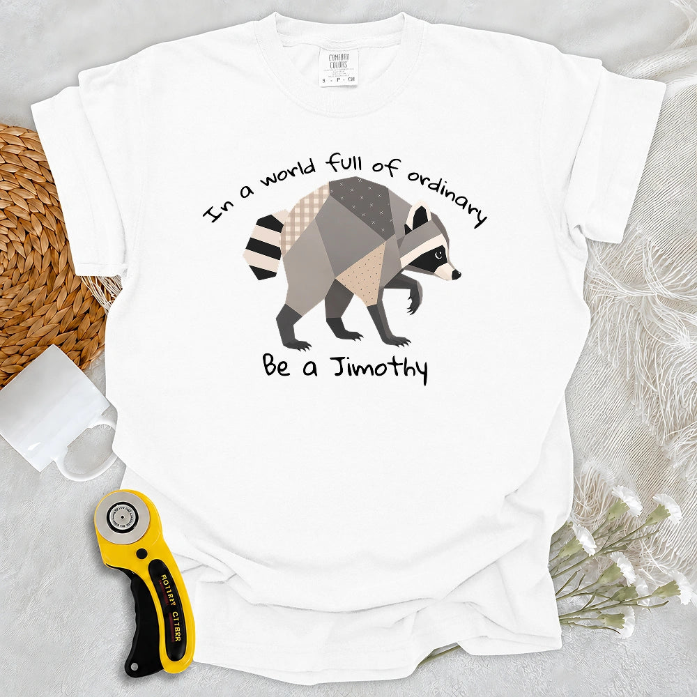 Comfort Colors Jimothy the Quilted Raccoon T-shirt