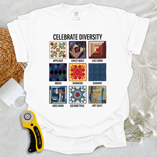 Comfort Colors Patchwork Diversity T-shirt