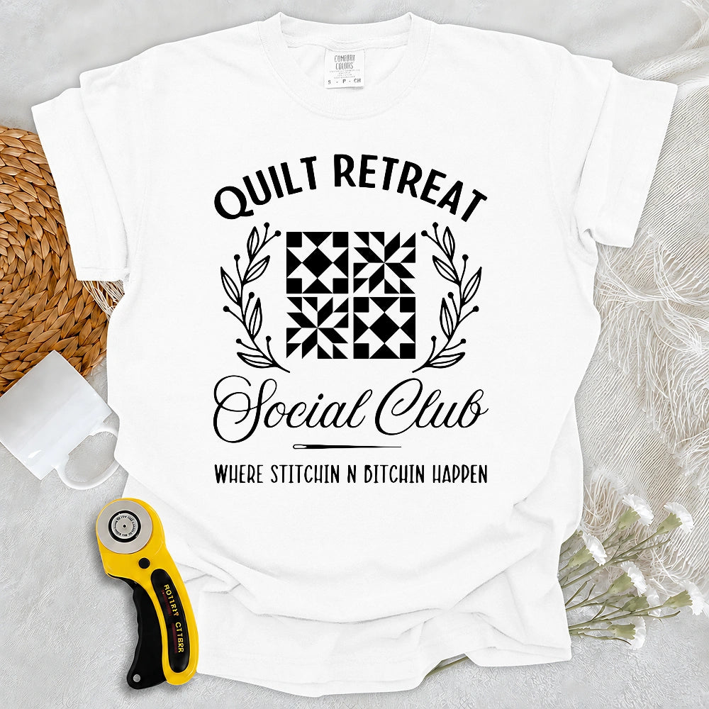 Comfort Colors Quilt Retreat T-shirt