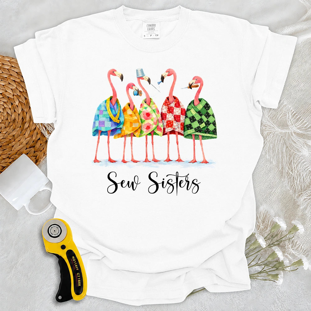 Comfort Colors Sew Sisters T-shirt