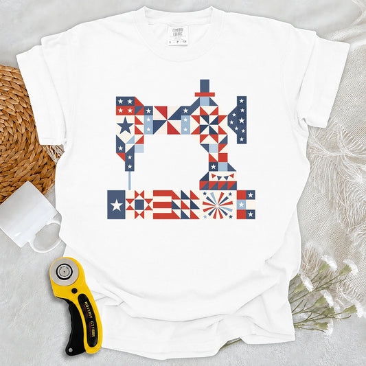 Comfort Colors Stars & Stitches Sewing T-shirt
