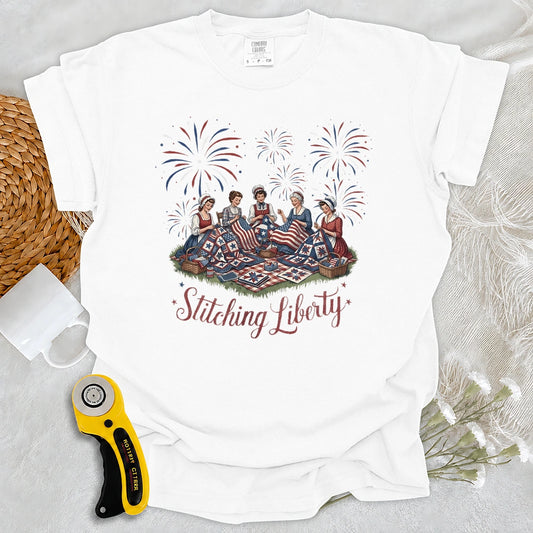 Comfort Colors Stitching Liberty T-Shirt