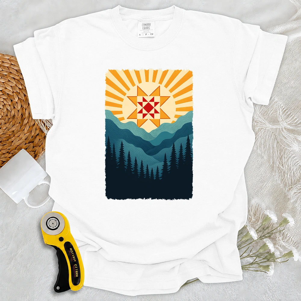 Comfort Colors Quilting Sun T-shirt