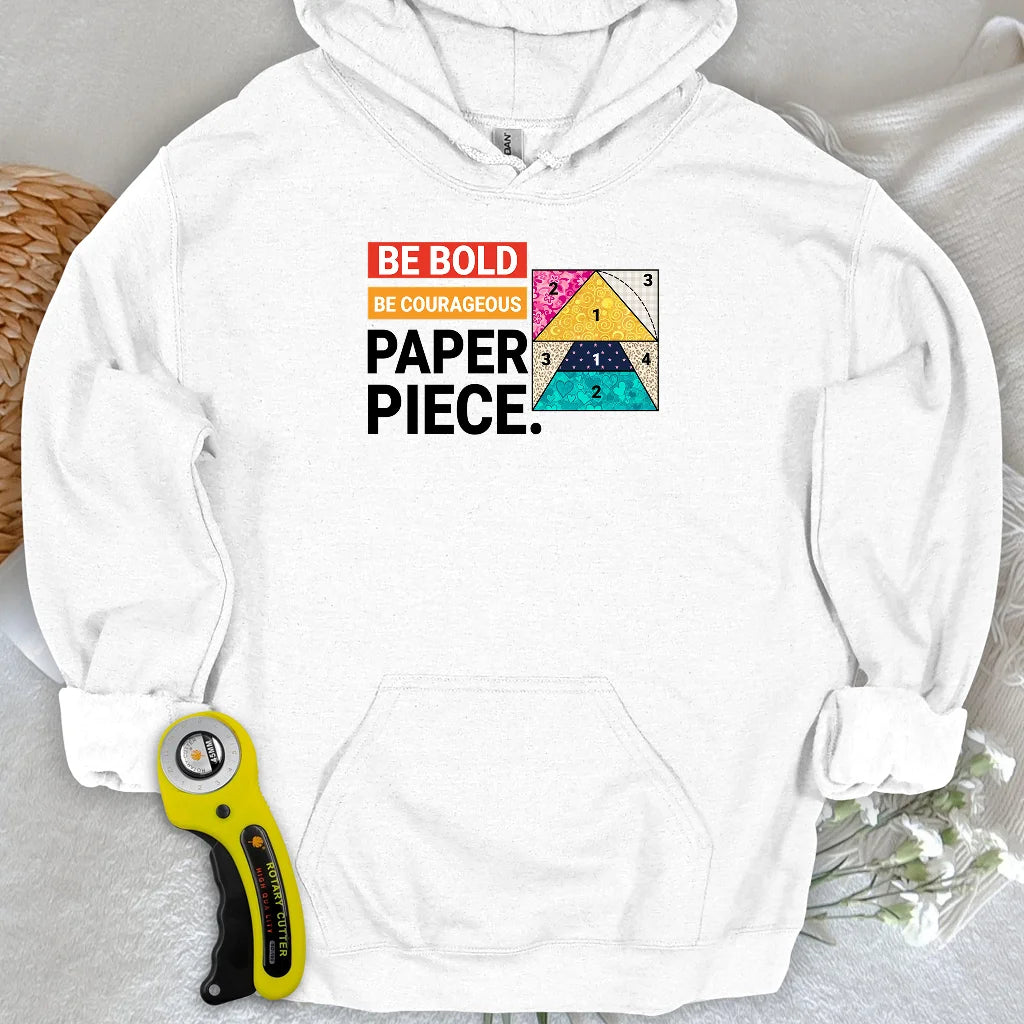Courage to Paper Piece Hoodie