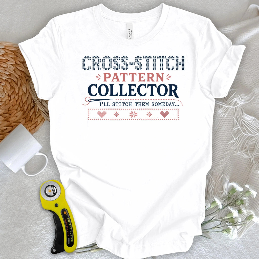 Cross-Stitch Collector T-shirt