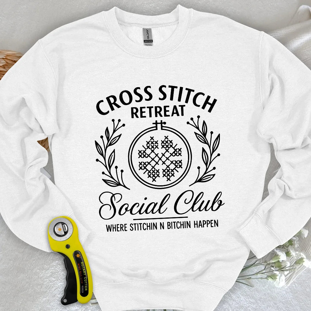 Cross Stitch Retreat Sweatshirt