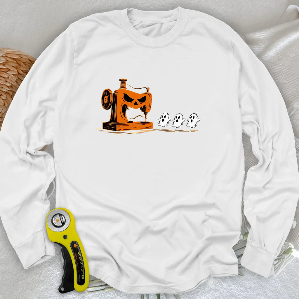 T-shirt manches longues Demon Stitch Machine
