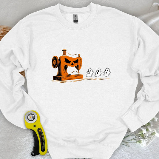Dämon Stichmaschine Sweatshirt