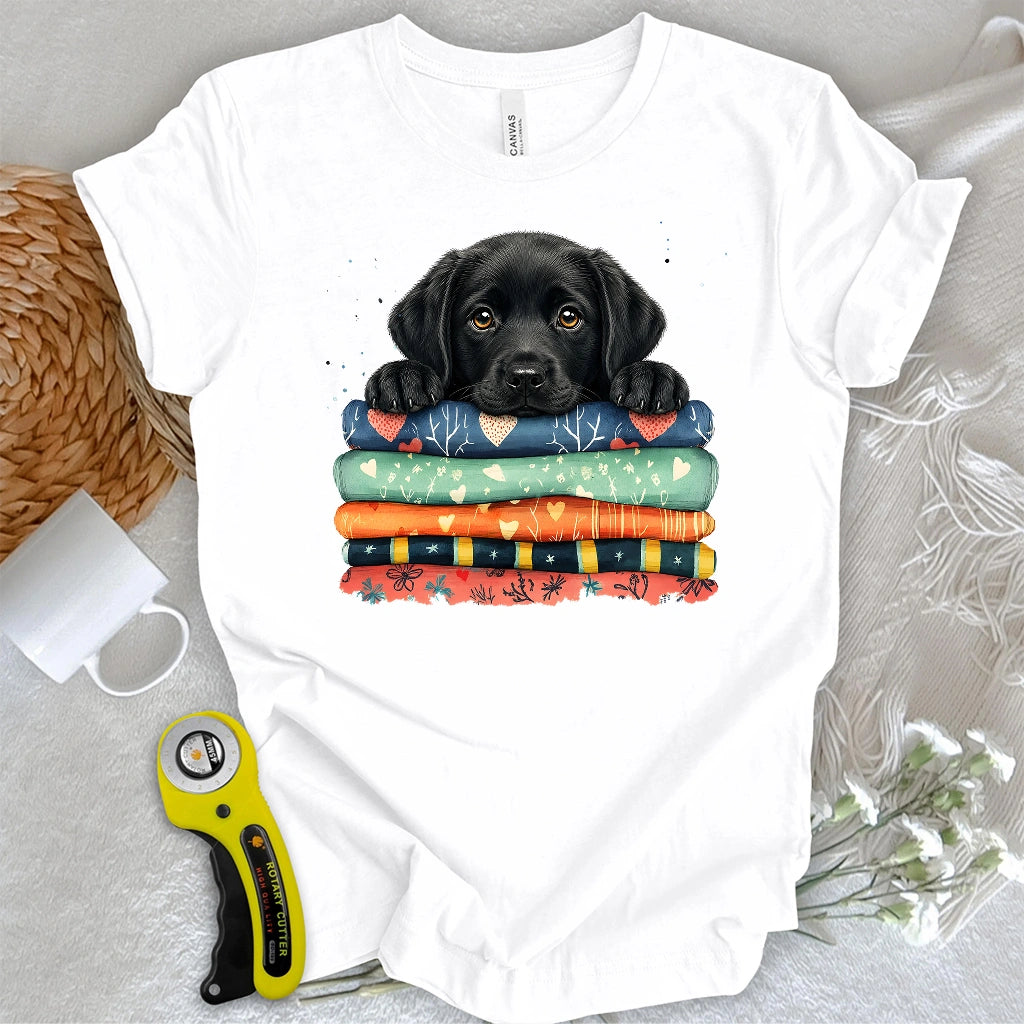 Dog On The Fabric T-shirt