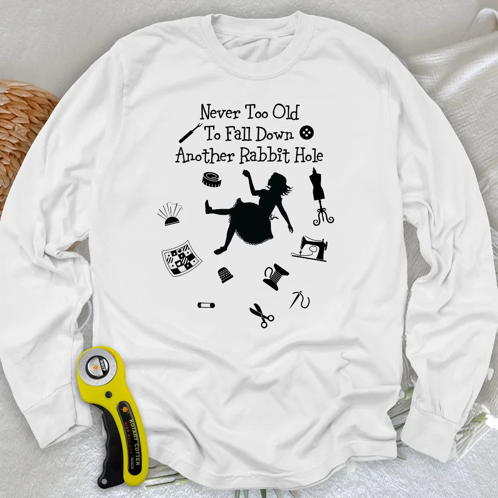 Down The Rabbit Hole Long Sleeve T-shirt