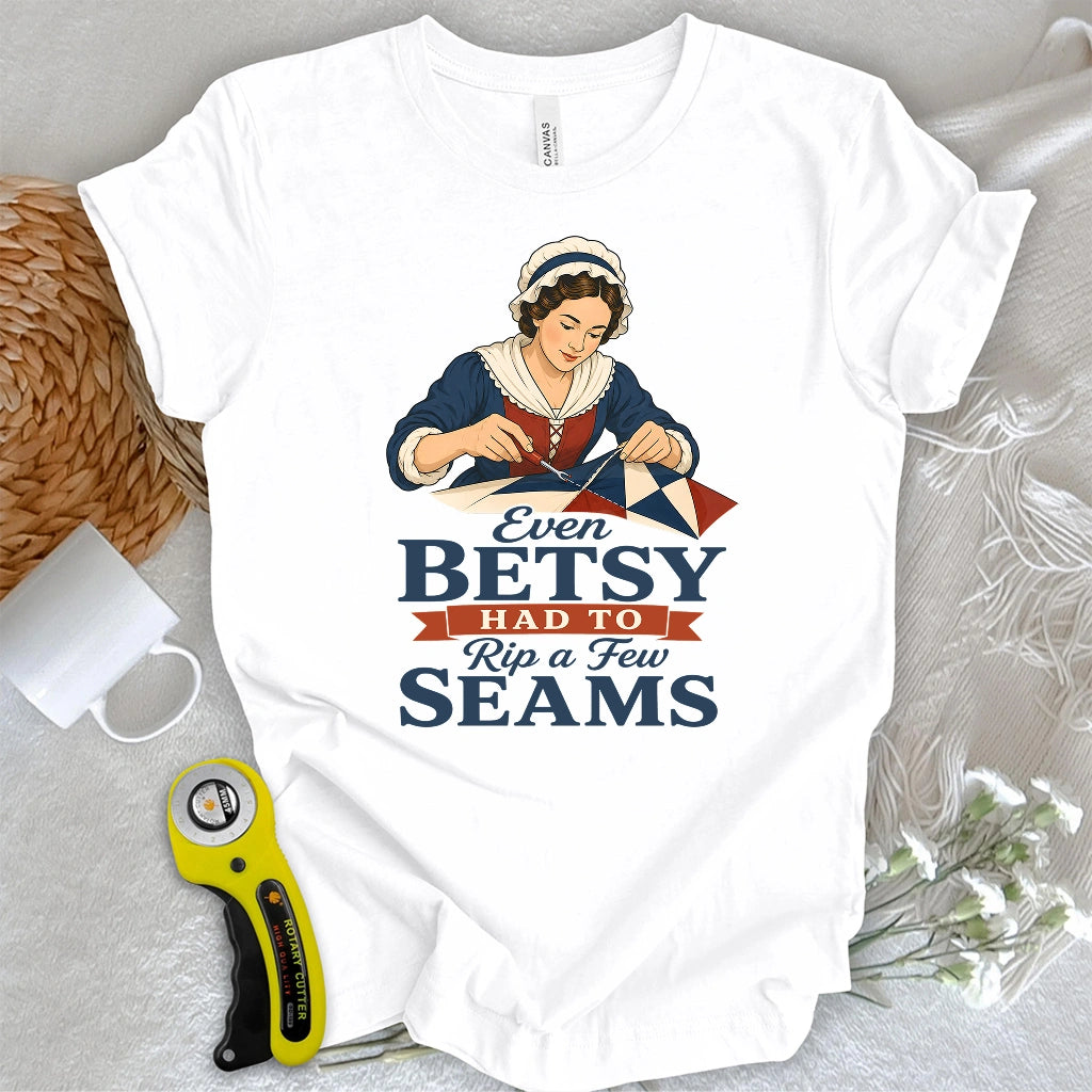 Even Betsy Rips Seams T-shirt
