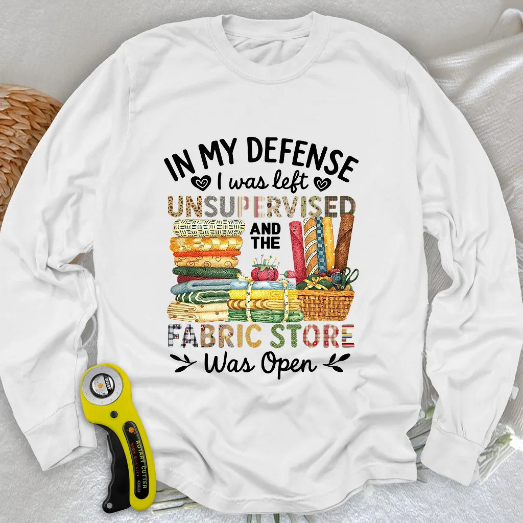 Fabric Mischief Long Sleeve T-shirt