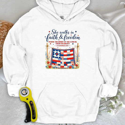 Faithfully Pieced Hoodie