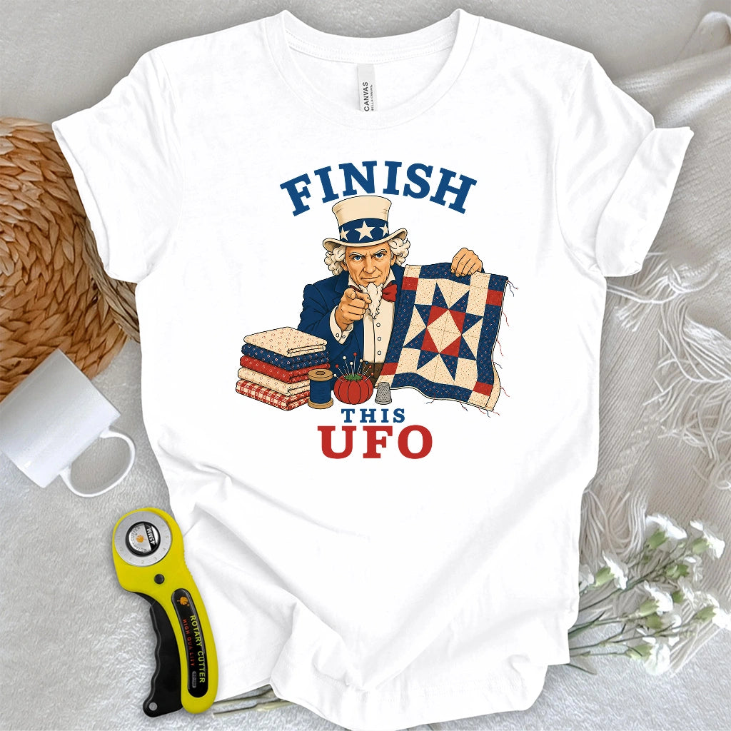 Finish this UFO! T-shirt