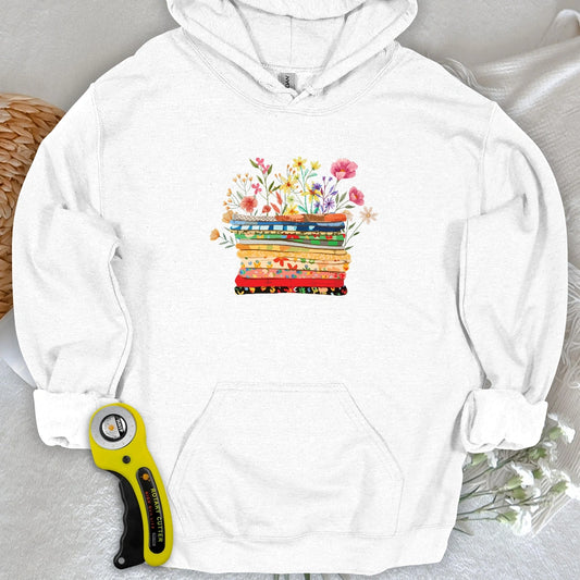Floral Fabric Hoodie
