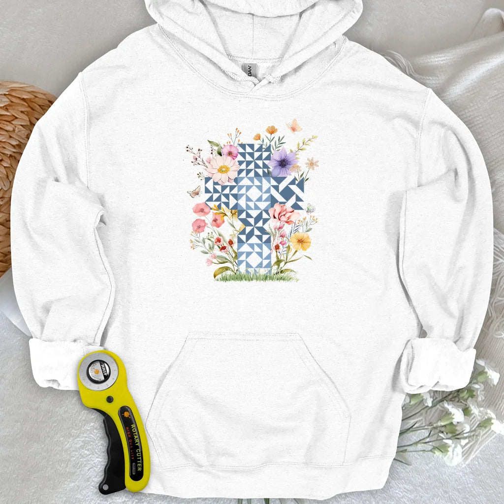 Floral Faith Stepp-Kapuzenpullover