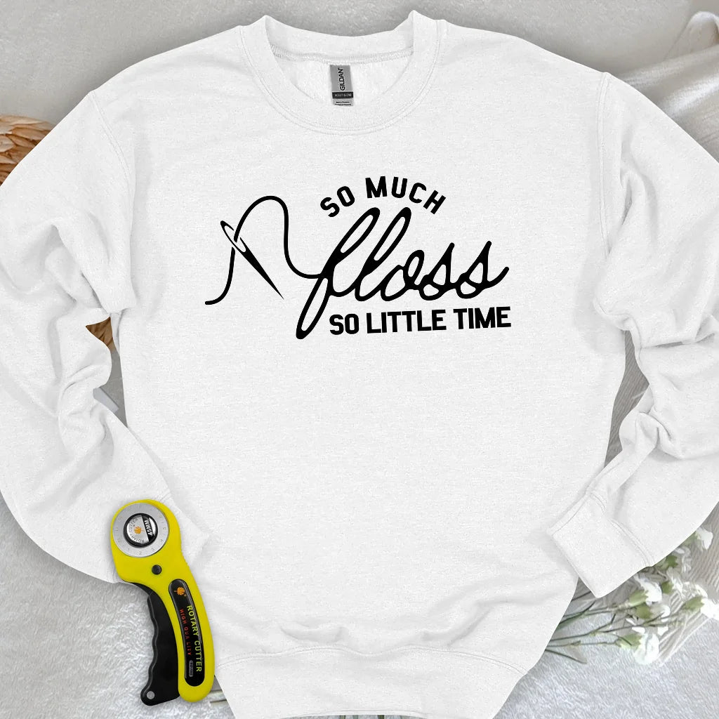 Sweat-shirt Fil dentaire et temps