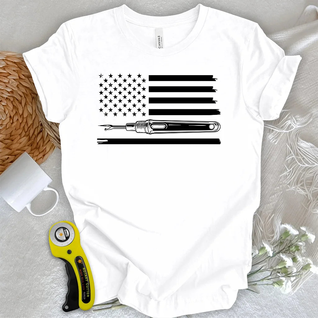 Le T-shirt « La liberté coule dans les fibres »