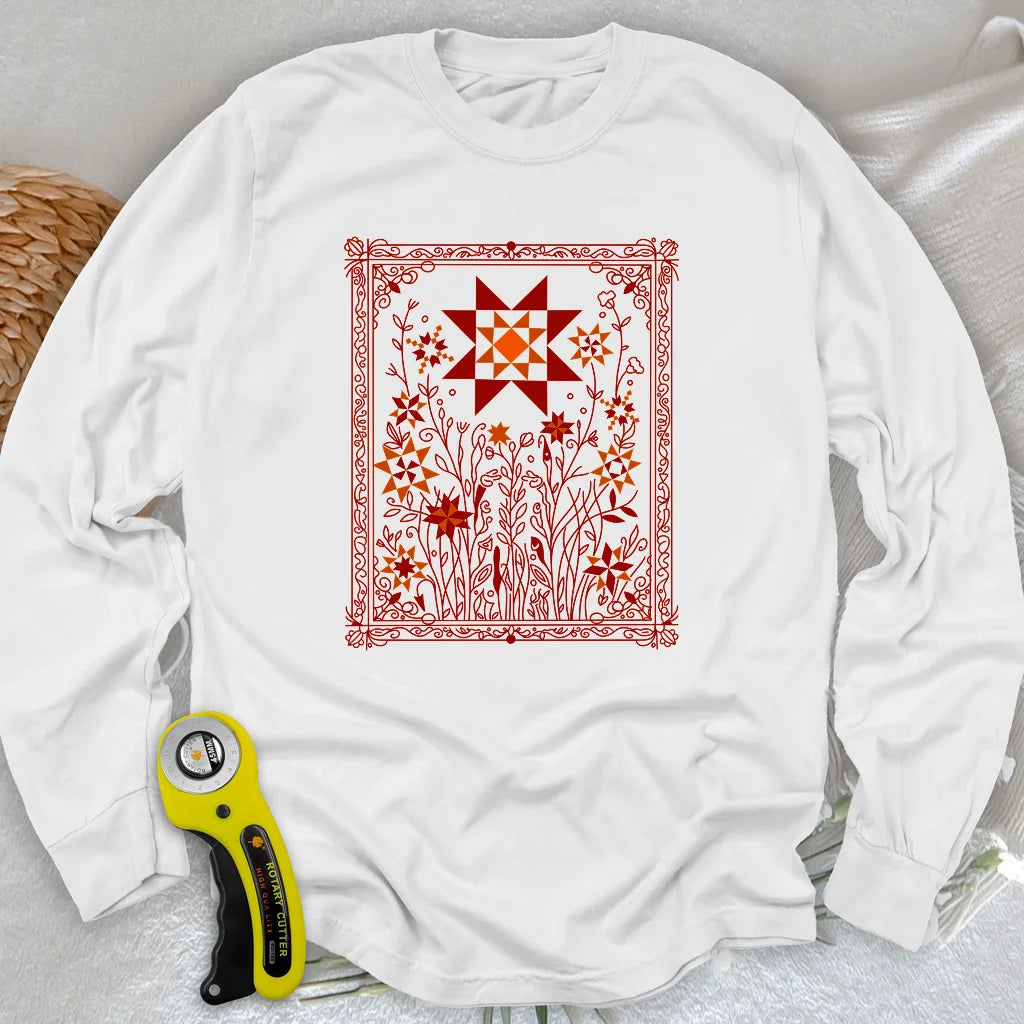 T-shirt manches longues Jardin des étoiles
