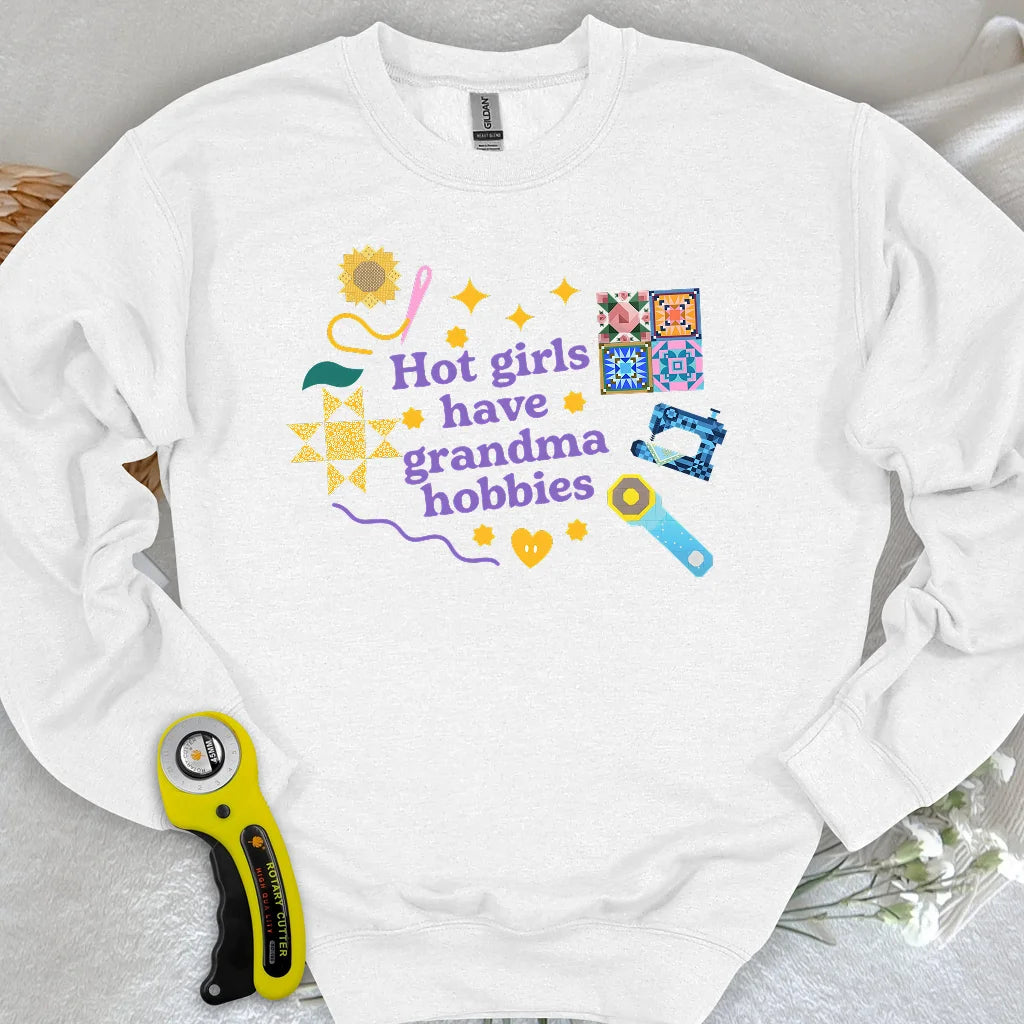 Sweat-shirt Loisirs de Mamie