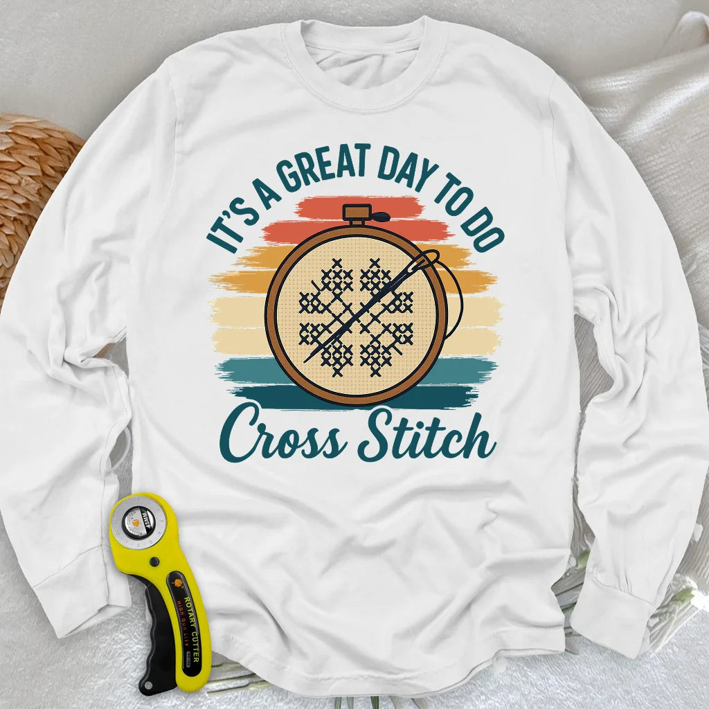 Toller Tag zum Nähen von Langarm-T-Shirts
