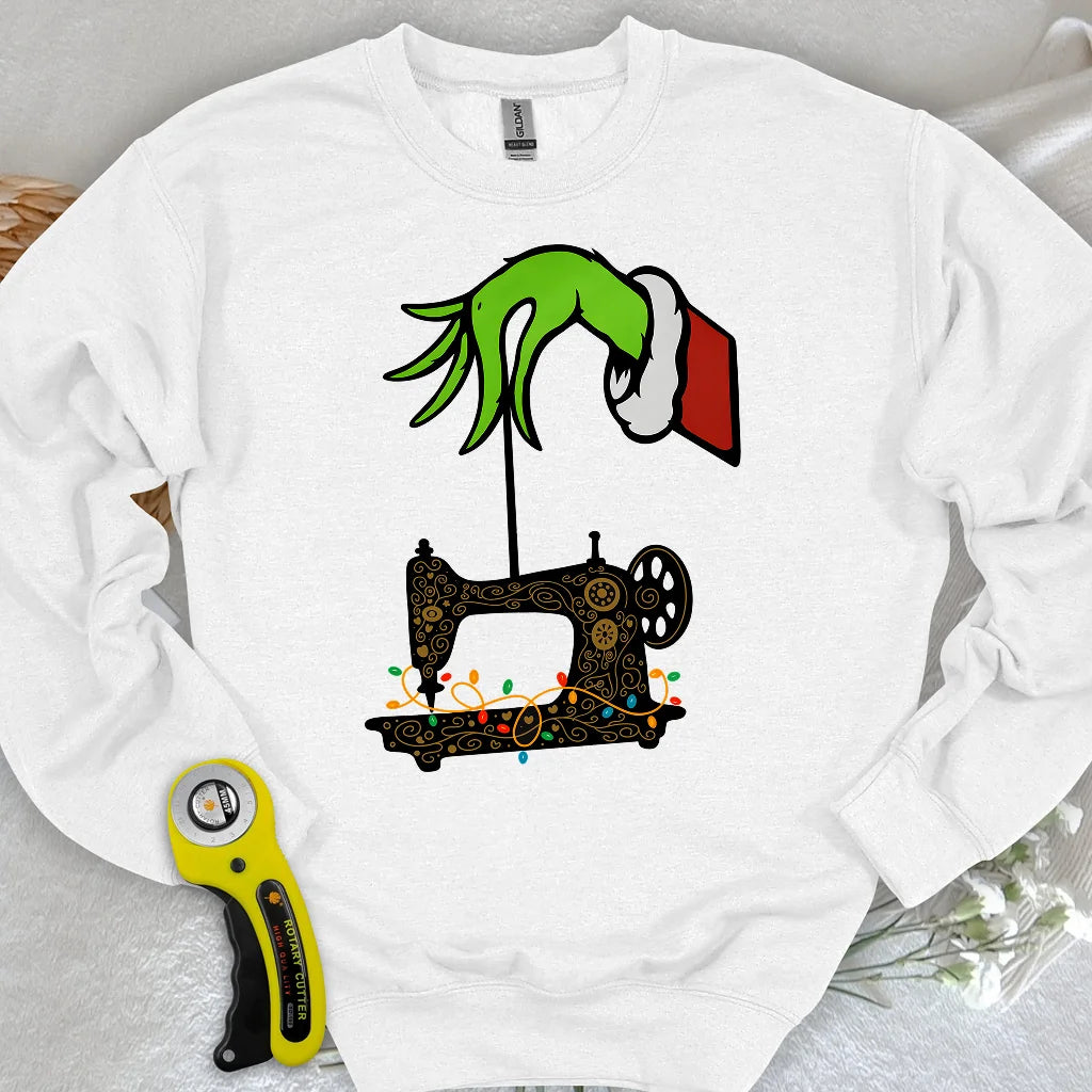 Grinch Stole Stitches Sweatshirt