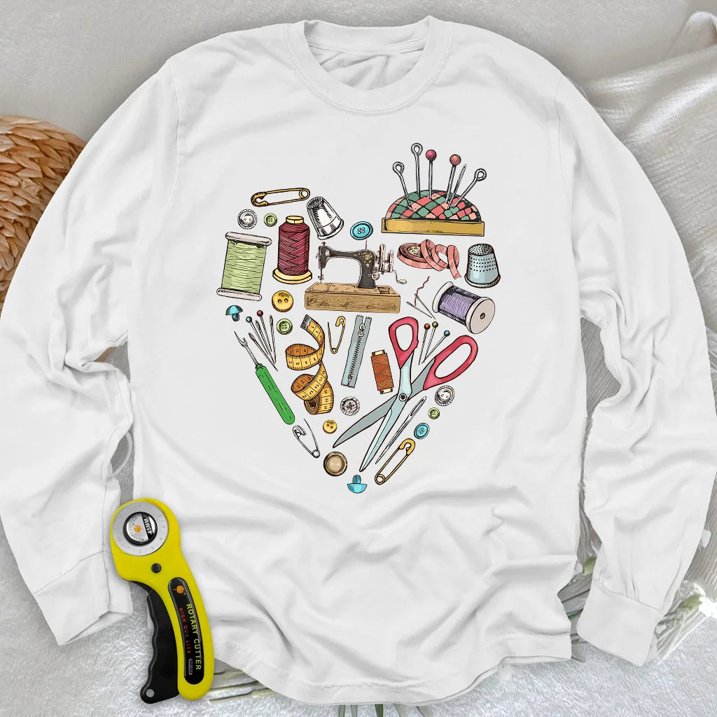 T-shirt manches longues "Guilty at Heart"