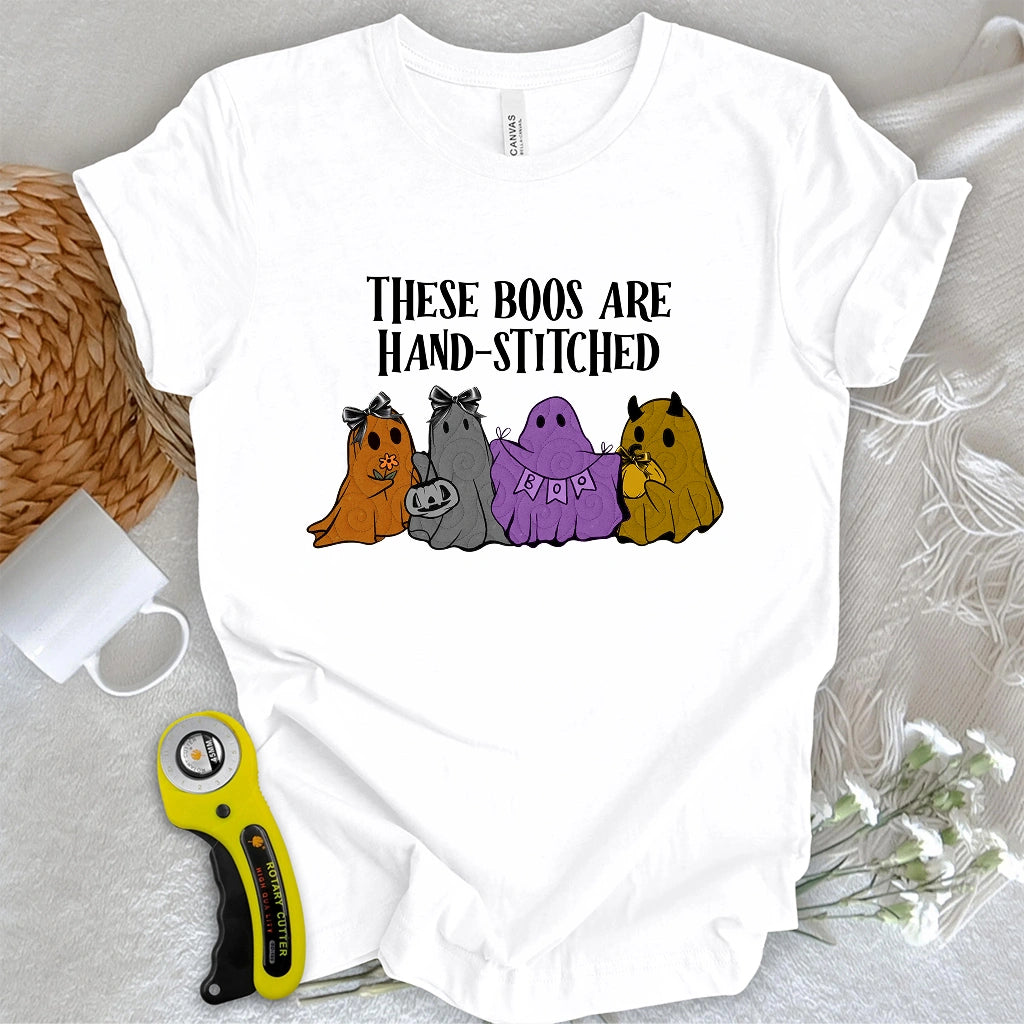 Hand-Stitched Boos T-shirt