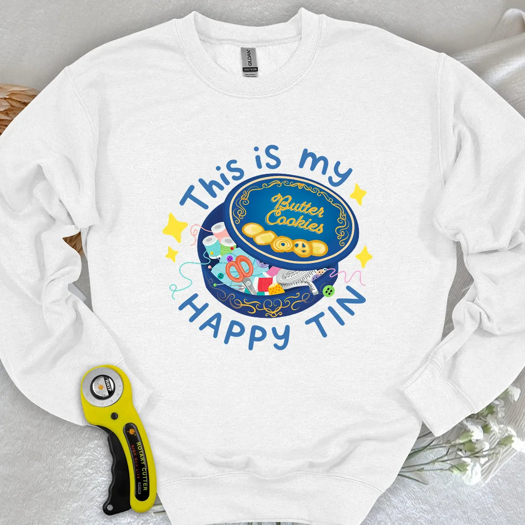 Happy Tin Sweatshirt