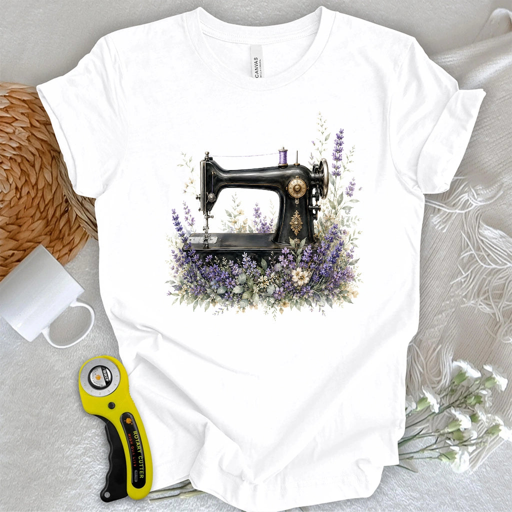 Lavender Sewing Machine T-shirt