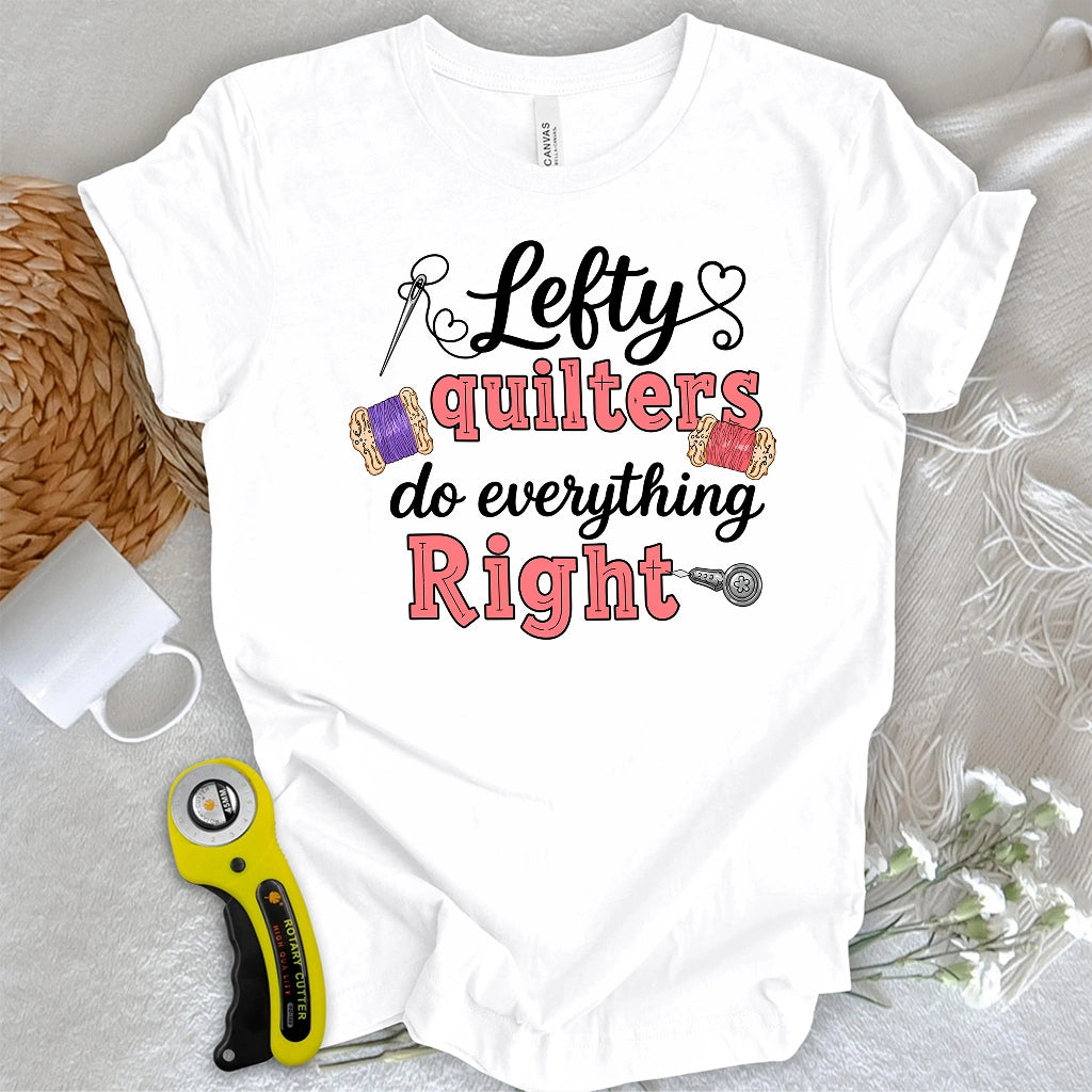 Lefty Quilters T-shirt