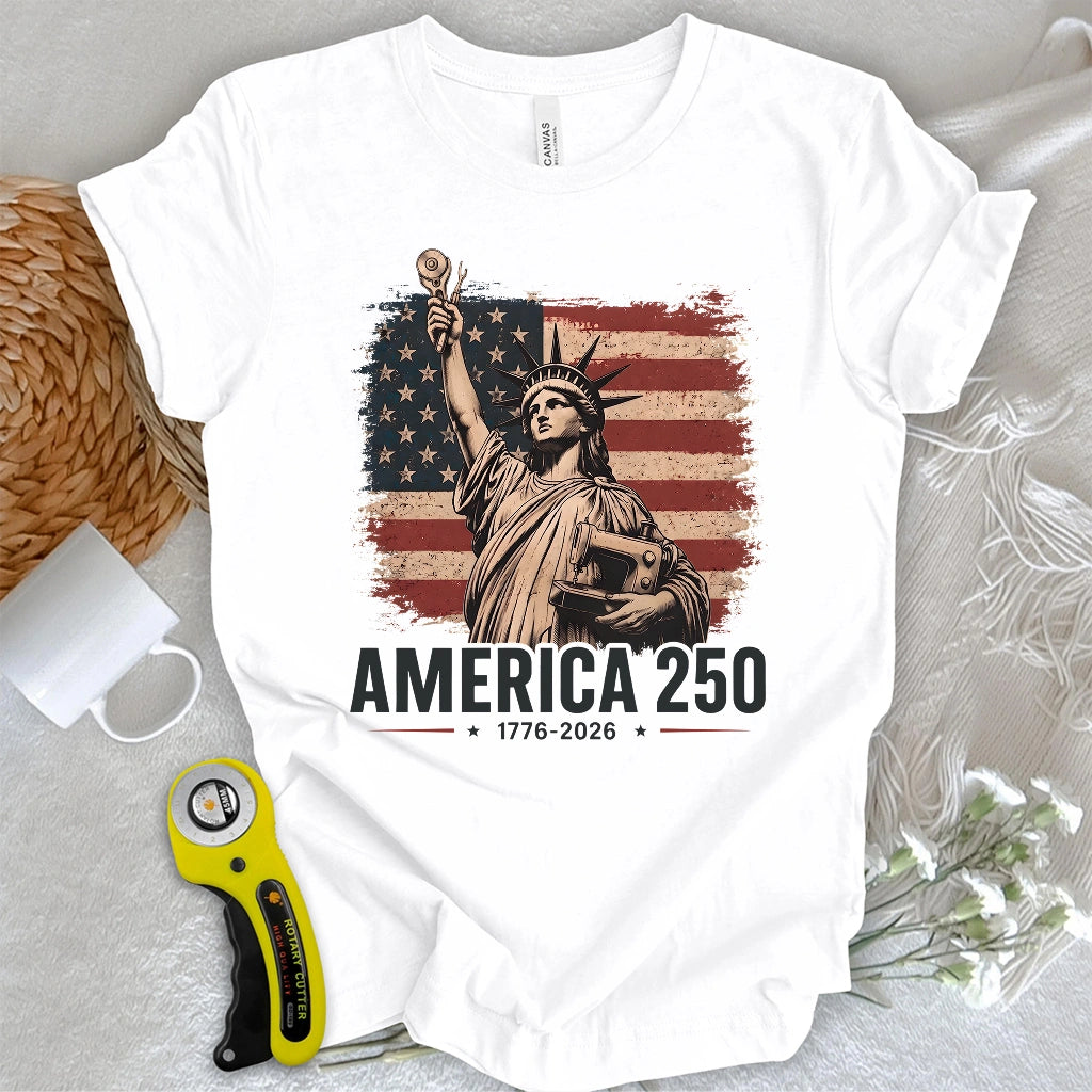 Liberty Freedom Quilt T-shirt