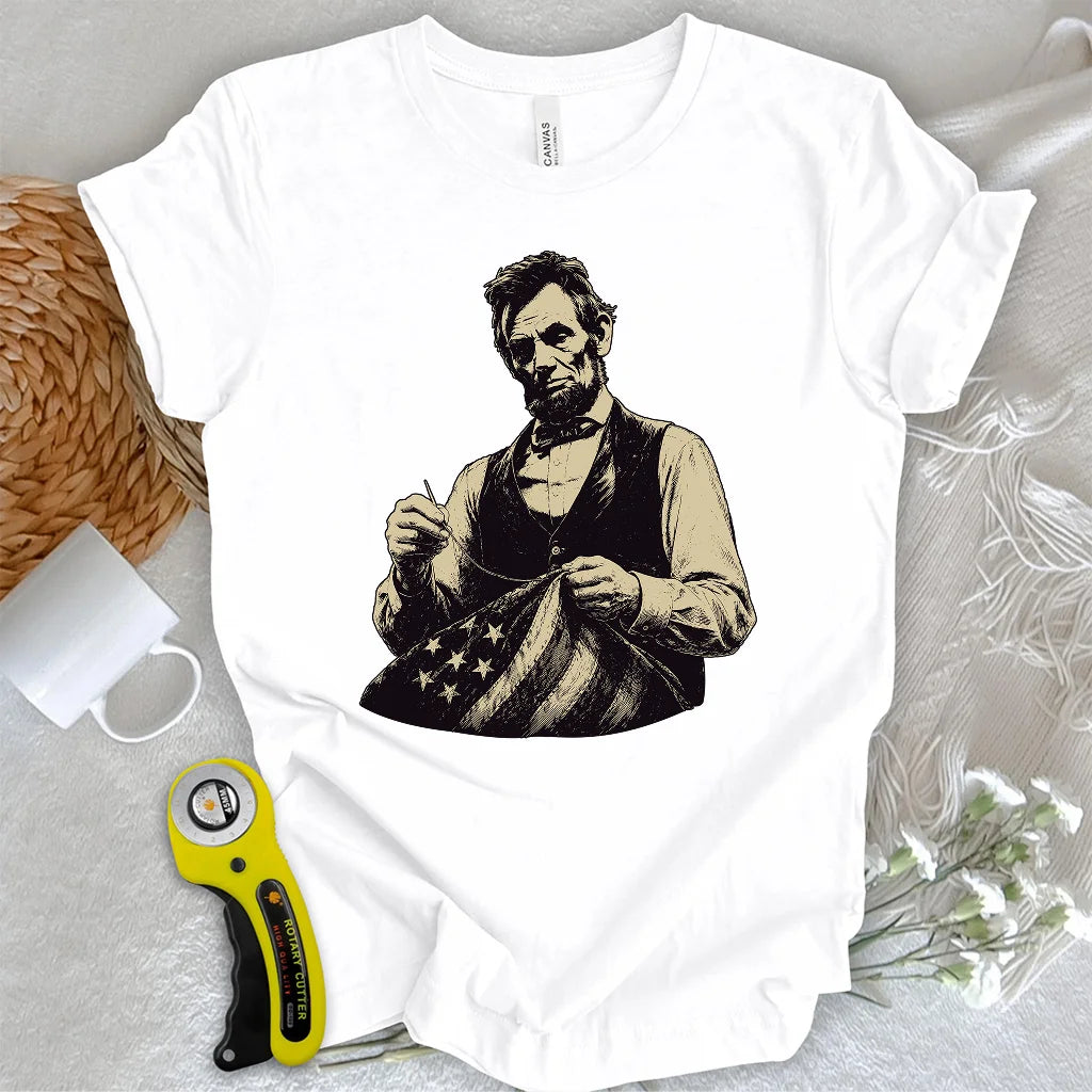 Lincoln: Stitching America Together T-shirt