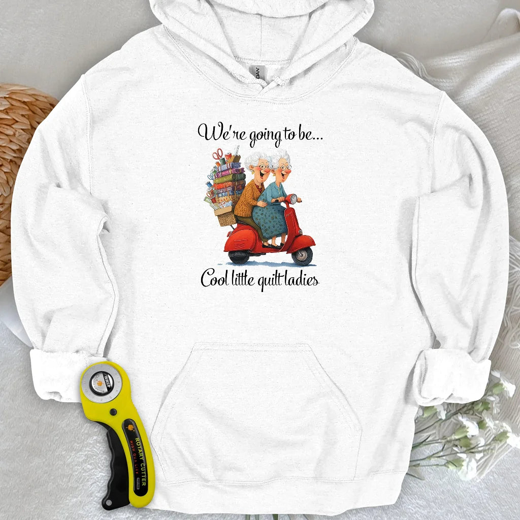Sweat à capuche Les Petites Dames Quilteuses